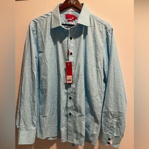 Men’s New Dress Shirt with Tags from Elie Balleh Size XL, made in Milano Italy